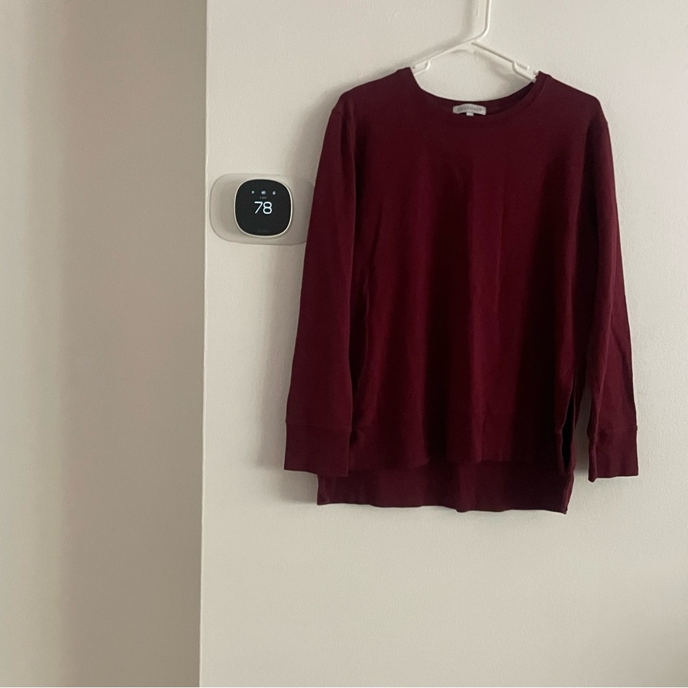 Anatomie Red Crew Neck Sweater size large - Picture 2 of 5